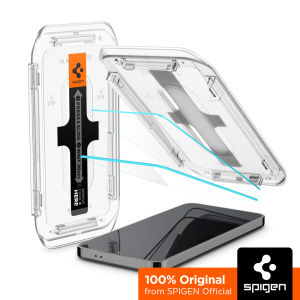 SPIGEN 2Pack Screen Protector for Galaxy S24 Series [EZ Fit] Auto-Installation Kit for Flawless Application / Samsung Galaxy S24 Ultra Glass / Samsung Galaxy S24 Plus Glass / Samsung Galaxy S24 Glass