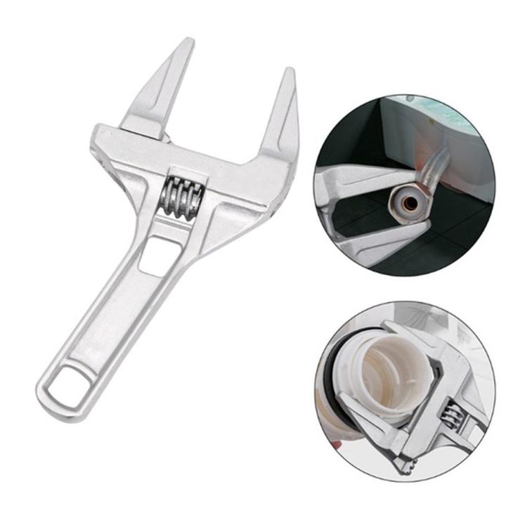 QUA 6-68mm Aluminum Alloy Plumbing Wrench Opening Wrench Bathroom ...