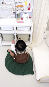 Lá Lớn chăn vàng mềm/Lá xanh hình dạng chăn giường sofa bông ấm cúng chăn trẻ sơ sinh trong nhà Thảm bò