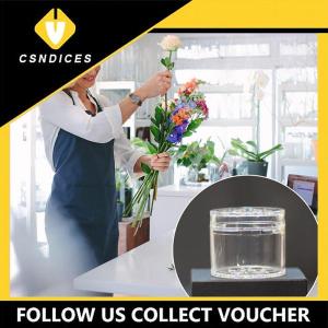 [Csndices] ที่ใส่ก้านดอก ikebana แบบเกลียวสำหรับแจกันอุปกรณ์เสริมการออกแบบช่องกลมสำหรับช่อดอกไม้แบบยึดติดสะดวกในบ้าน