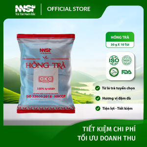 Trà túi lọc Tân Nam Bắc (10 túi x 20-30g) Hồng trà trà lài trà đào nguyên liệu pha chế trà sữa trà trái cây đậm vị