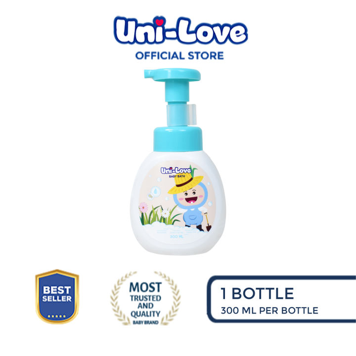 UniLove Baby Bath (Floral Scent) 300ml Bottle of Lazada PH