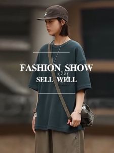 8XL 5XL Plus Size Tshirts for Men Waffle T-Shirt Loose Fit Soft Baggy Tee with Casual Sports Shirt |Sale