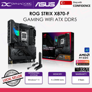 ASUS ROG STRIX X870-F GAMING WIFI MOTHERBOARD (3YR BLT)