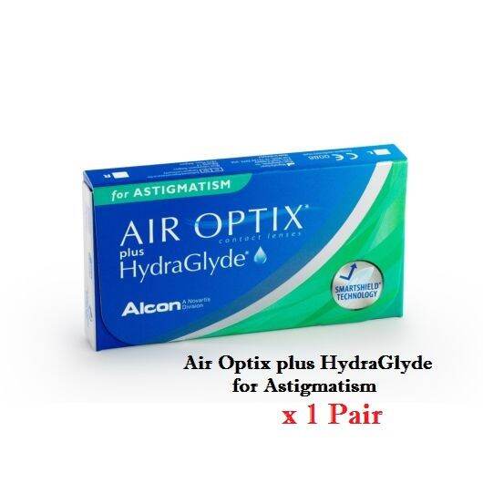 Alcon Air Optix Toric Silau Astigmatism plus HydraGlayde Silicone Clear ...