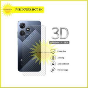 Back Skin Carbon For Infinix Hot 30 Note 40 Note 40 Pro - Skin Carbon Hot 30i Hot 30 Play Note 30 Note 30 Pro