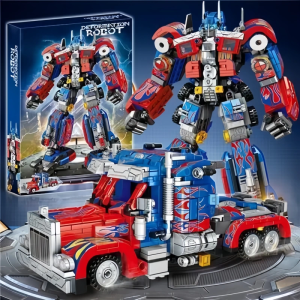 【Sg-Seller】Compatible LEGO Building blocks Transformers Bumblebee Optimus Prime mecha car robots childrens puzzle toys