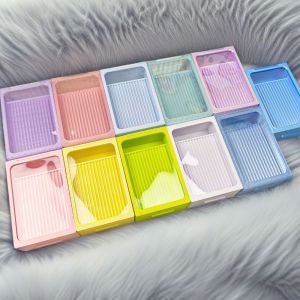 FANI 2-in-1 Perler Bean Box 15 Slot Double Layer Fuse Bead Sorting Organizer Box Perler Bead Tool Kit Dustproof Bean Spatula DIY Handicraft