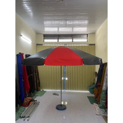 Ô DÙ chính tâm tròn CHE MƯA CHE NẮNG [ 2M4 8LAN] [2M710LAN] THIẾT KẾ NAN BẰNG THÉP TRƯA BAO GỒN ĐẾ