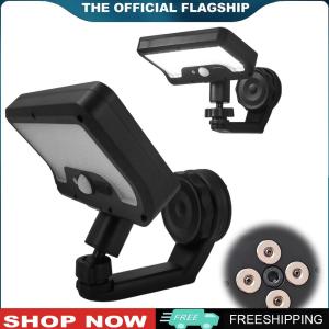 【New Arrival】 Magnetic Motion Sunlight Powered Lamp IP65 Waterproof Wall Mounted Solar Outdoor Light 600LM Solar Garden Light for Outside Backyard/Step/Patio/Deck