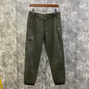 Quần baggy nam phối cúc bấm sắn gấu form rộng hàng Quảng Châu Cao Cấp  phong cách trẻ trung lịch lãm - QJQC834