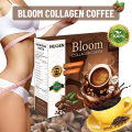 NUGEN Bloom Collagen Coffee Original Collagen Drink With Gluta Slimming Anti Aging Coffee 100% Robusta Coffee Slim. 