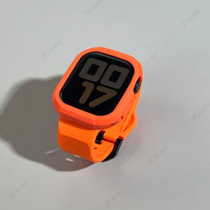 TPU Case And Strap for Apple Watch Series 9 45mm 41mm 8 7 Silicone Band for Iwatch Ultra 2 49mm Series 6 5 4 S9 SE 3 2 1 44mm 40mm 41mm 38mm Protective Cover Bracelet TPU Case