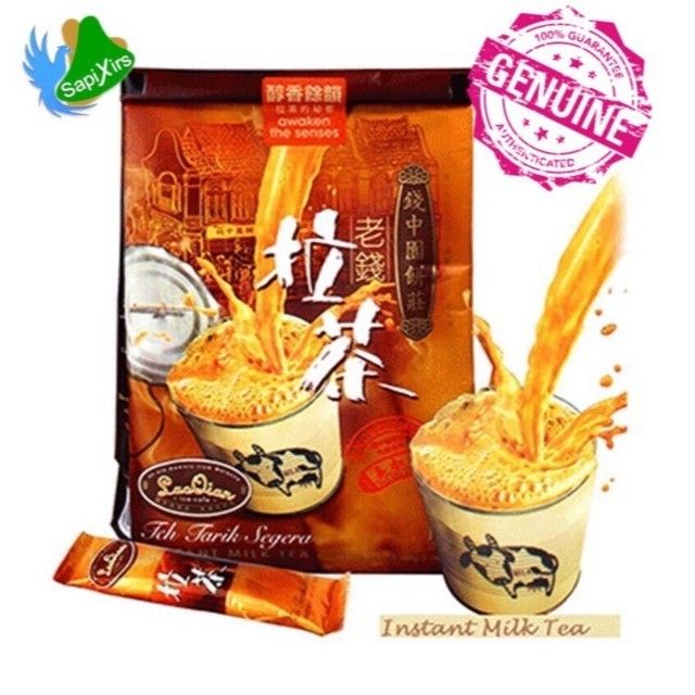 Lao Qian Instant Drink 40g Milk Tea Instant Teh Tarik Milk Tea Kopi-O ...