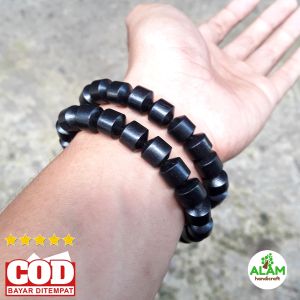 Gelang Kayu Langka Galih Kelor Hitam Asli Tenggelam