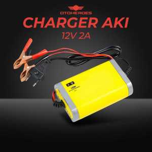 KING Taffware Cas Aki Otomatis Aki Mobil Motor Venus 12V 6A Layar LCD Digital Smart FAST Charging