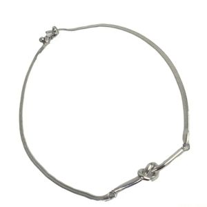 31BF Snake Bone Chain Couple Necklace Steel Jewelry Accessory Gift For Her