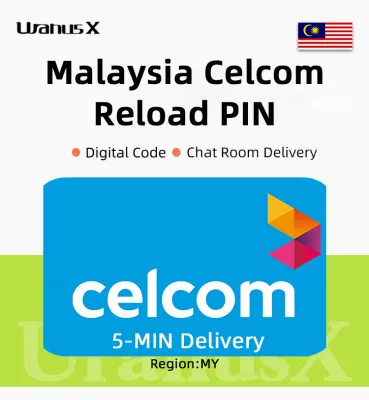 Celcom Reload PIN(MY)⚡Malaysia Phone PIN Code⚡5-MIN Email Delivery ⚡ 24/7 Email Delivery