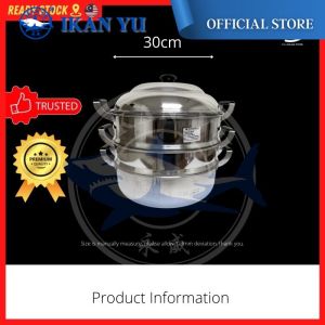 YU Ready Stock Thailand Cap Payung Aluminium Periuk Kukusan / Steamer Pot / pengukus cap payung / nasi kukus