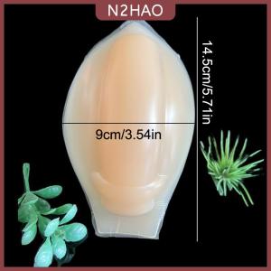 N2HAO Mens 3D Silicone Pouch gaff Miếng Đệm Đồ Lót Chèn Đáy Quần Enhancer Trượt Tuyết Đồ Bảo Hộ Cho Thể Thao Nhảy Múa Crossdresser