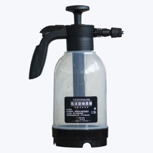 FLYING 2L Capacity Foam Spray Bottle Hand-Held Design Manual Pump Car Wash Sprayer Portable Disinfection Water Bottle High Pressure Spray  for Car Cleaning