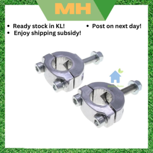 7/8‘’ 22mm Motorcycle Handle Bar Mounting Riser Clamp 47 49cc Pocket Bike Mini Moto Steering block (2Pcs)
