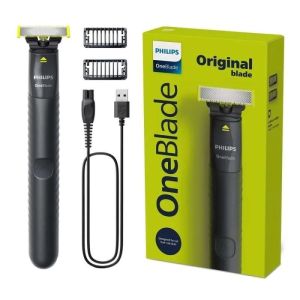 Philips OneBlade QP1424/10 Pencukur & Penata Jenggot/Kumis Hybrid Elektrik