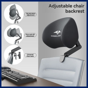 [Metaverse] Neck Support Headrests Office Chair Easy to Install No Drilling Adjustable Height Bracket Headrest