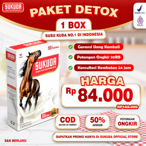 1 Box Sukuda Susu Kuda Lombok Murni 200gr