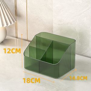 Hộp đựng mỹ phẩm để bàn đa năng hộp để đồ đa năng trong suốt chất liệu nhựa BIGBA