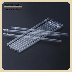 [COD] 10 Pcs White Glitter Plastic Straw 9 Inches Long Reusable Hard Drinking Straws For Tumbler Mug Cup Bottle