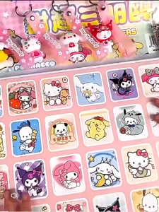 Mainan Blind Box 40 Lubang Sanrio Melaty Cabut Cabut Kanak Kanak Perempuan Hadiah Patung Comel Loteri Lucky Draw 40 Holes Melody Lottery Hole Happy Blind Box Toys Girl Kids Sanrio Kuromi Poke Doll 40洞美乐蒂抽奖洞洞乐盲盒玩具女孩儿童三丽鸥戳戳乐抽抽乐公仔 A338