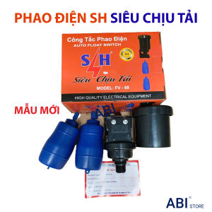 Phao điện bồn nước SH siêu chịu tải loại xịn B.H 24 tháng công tắc phao tự động ngắt nước chống tràn bể nước
