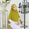 HIJAB BERGO MARYAM CRINGKLE AIRFLOW/BERGO CRINGKLE SIZE L/JILBAB CRINGKLE/HIJAB MARYAM CRINGKLE. 