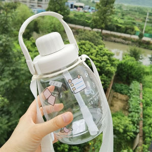 ถ้วยน้ำการ์ตูนน่ารัก ซับซับ วัสดุพลาสติกทน ทำความสะอาดง่าย รูปทรงน่ารัก A620