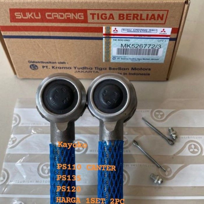 TIE ROD END MITSUBISHI CANTER PS110 PS120 PS135 HARGA 1SET 2PC Lazada