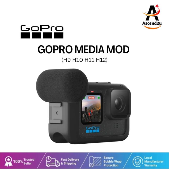 [GoPro] - GOPRO MEDIA MOD | Built-in directional mic delivers crystal ...
