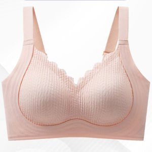 【Auxiliary Breast Reduction/Prevent Sagging】Anti-Gravity Lifting Seamless Bra Women Soft Support Push-Up Anti-Sagging Bra Seamless No-Wire Fixed Cup Bra