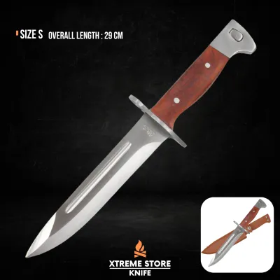 Xtreme Store มีดเดินป่าพกพา มีดพกพา มีดำเพื่อการดำรงชีพ ใบมีดคมกริบ มีดเดินป่า มีดอเนกประสงค์ แถมฟรี ปลอกเก็บมีดหนัง PU อย่างดี มีให้เลือกถึง 5 ขนาด มีสินค้าพร้อมส่งในไทย