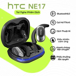 HTC NE17 Tai Nghe Phiên Dịch tai nghe bluetooth 6.0 Tai nghe TWS Điều khiển cảm ứng Tuổi thọ pin dài HD Voice có Mic
