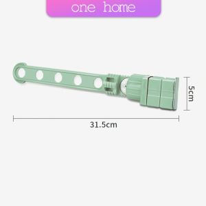 One Home ราวตากผ้าล๊อคกับกรอบหน้าต่างติดตั้งง่าย