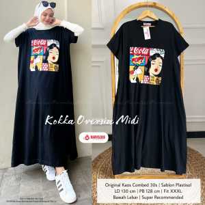 KOKKA OVERSIZE DRESS MIDI BY MARVELOUS