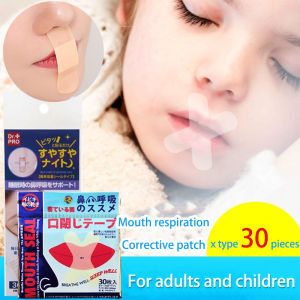 30PCS Mouth Tape Stop Snoring Patch Adult Child Medical Tools Anti-Snoring Nasal Strips Help Breathing Reduce Snoring