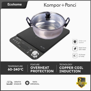Ecohome Induction Cooker EIC-101 Smart Kompor Induksi Listrik Low Watt