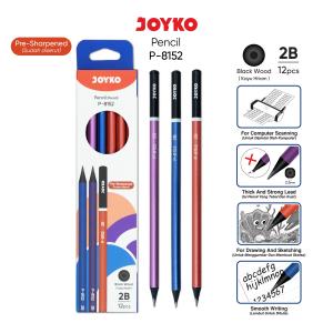 JOYKO Pencil Pensil P-8152 2B 1 Box 12 Pcs