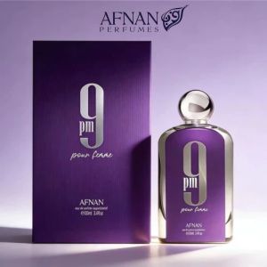 Afnan 9PM Pour Femme Perfume 100ml Long Lasting High Quality Dubai Arabian Fragrance