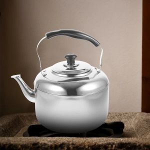 Large Capacity Stainless Steel Kettle 5.5L Sounding Water Heater Suitable Induction Cooker Boil Water Pot Home Office2026