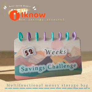 ฉันรู้ว่าความท้าทายในการออม52สัปดาห์-2024โปรแกรมฟลิปชาร์ตเงินสดยัดไส้แบบใช้ซ้ำได้ของขวัญคลิปเงินสุดสร้างสรรค์แผ่นฟลิปชาร์ทเก็บเงินคลิปเงิน