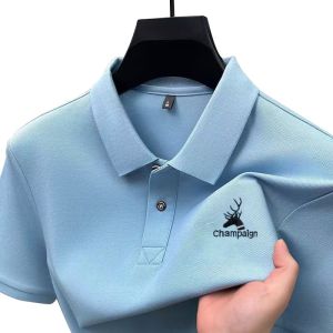 Polo Padi Pria Kemeja polo kerah pria desain khusus pria yang menarik logo bordir 100% Original