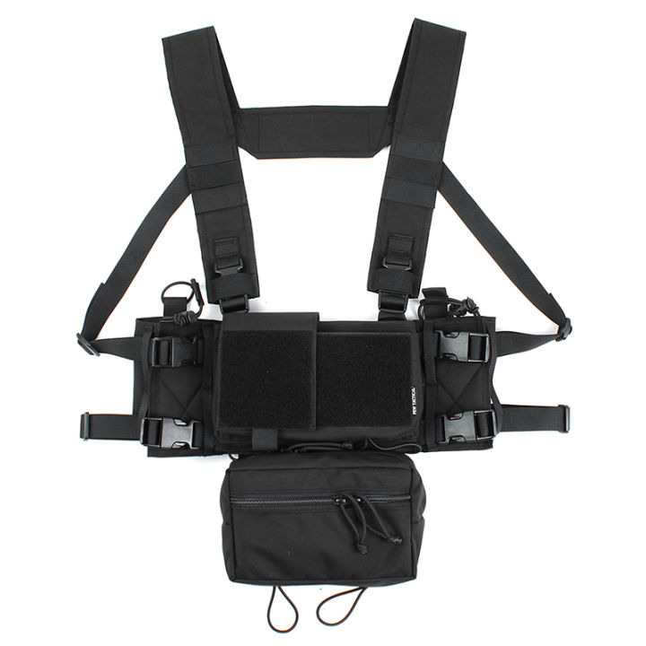 IDOGEAR PEW Tactical MK3/MK4 Chest Rig D3 500D Original Matte Cordura ...